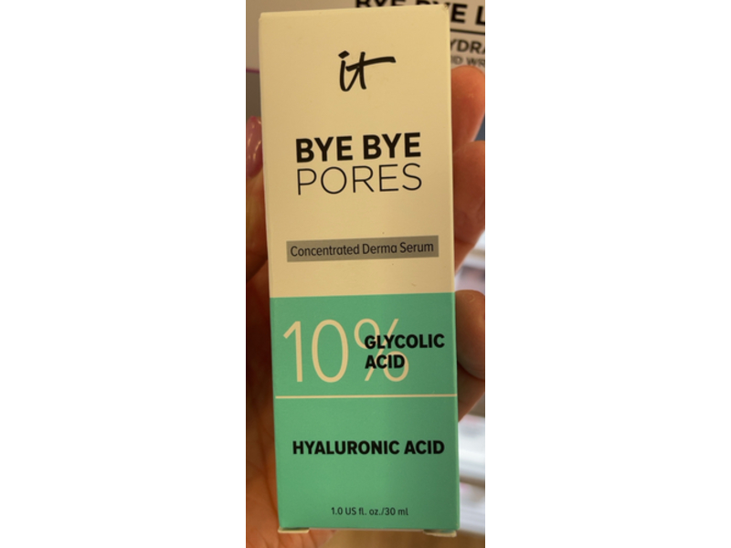 It Bye Bye Pores Concentrated Derma Serum, 10% Glycolic Acid, 1.0 fl oz/30 mL