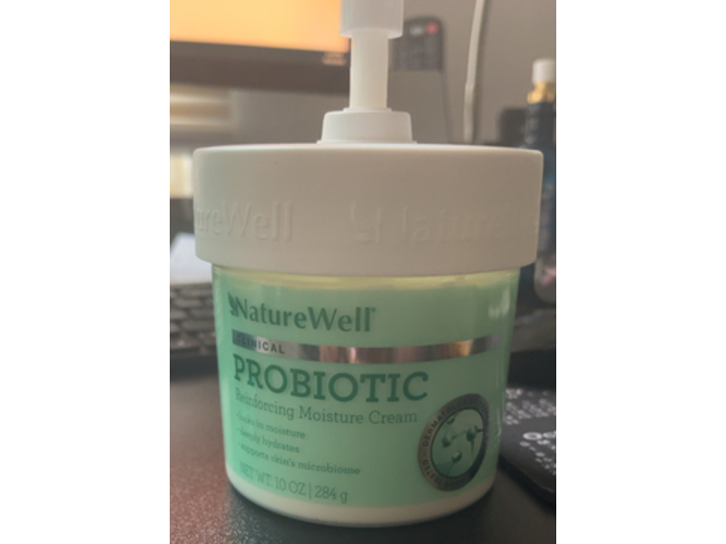 Nature Well Probiotic Reinforcing Moisture Cream, Clinical, 10 oz/284 g