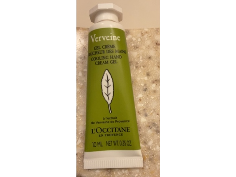 L´Occitane En Provence Verveine Cooling Hand Cream Gel, 0.35 oz/10 mL