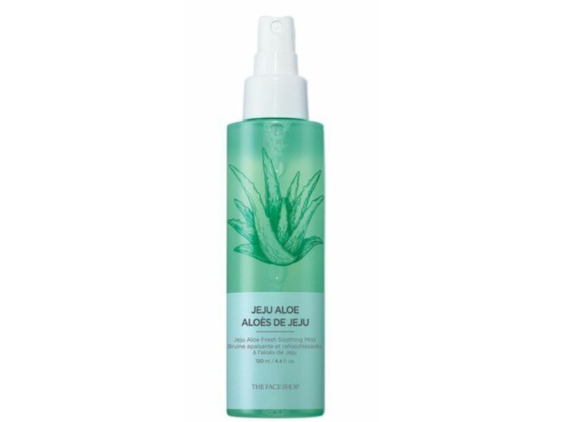 The Face Shop Jeju Aloe Facial Mist, 4.4 Fl oz/130 mL