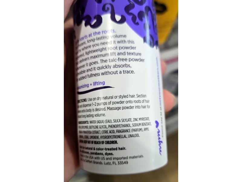 Not Your Mother's Instant Volume Root Powder, Plump For Joy, 0.5 oz/14 g