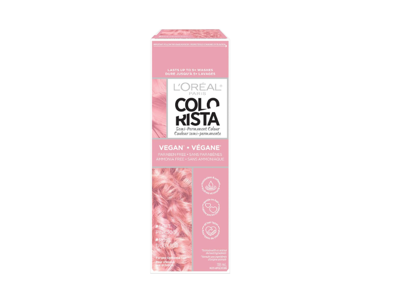 L'Oreal Paris Colorista Semi-Permanent Color, Softpink 300, 4 fl oz/118 mL