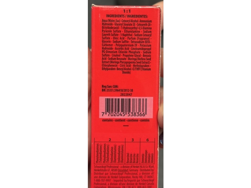 Schwarzkopf Professional Igora Royal Permanent Hair Color, 9-98 Extra Light Blonde Violet Red, 2.1 oz/60 g