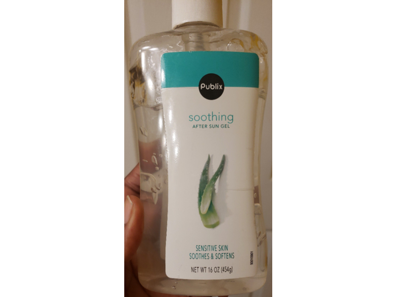 Publix Soothing After Sun Gel, Sensitive Skin, 16 oz/454 g