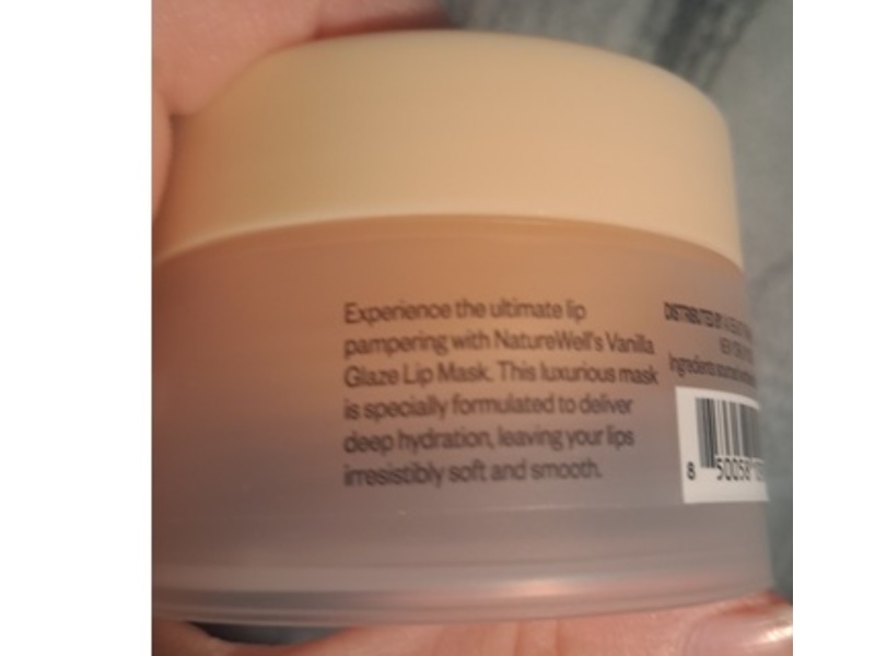 NatureWell Lip Mask, Vanilla Glaze, 0.70 oz/20 g