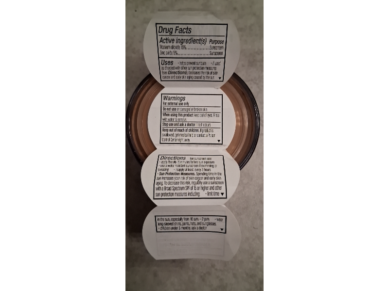 bareMinerals Matte Loose Mineral Foundation, SPF 15, 28 Golden Deep, 0.21 oz