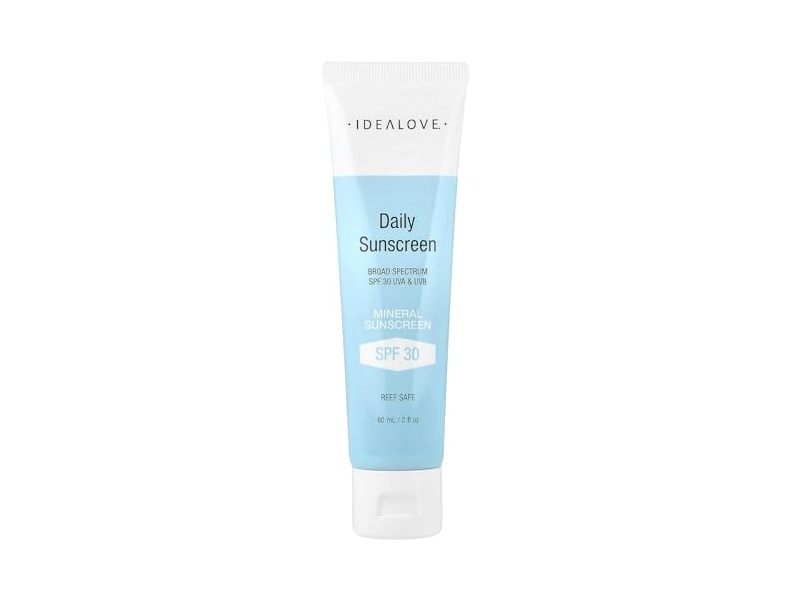 Idealove Daily Mineral Sunscreen, SPF 30, 2 fl oz/60 mL