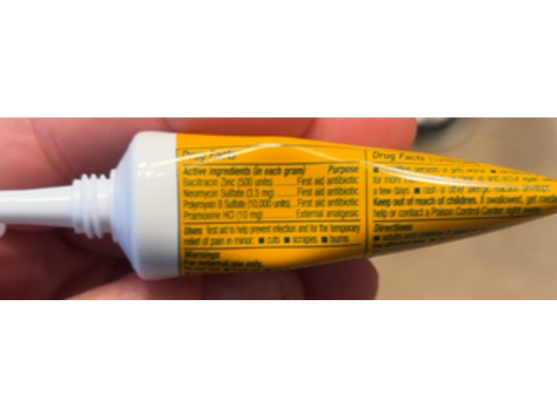 Neosporin Burn Relief & First-Aid Antibiotic Ointment, 0.5 oz/14.2 g
