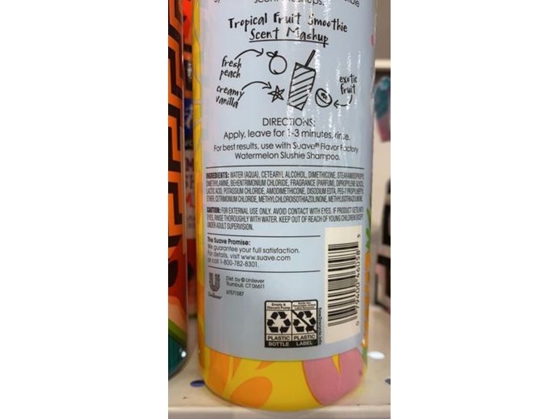 Suave Tropical Fruit Smoothie Conditioner, Flavor Factory, 20 fl oz/591 ml