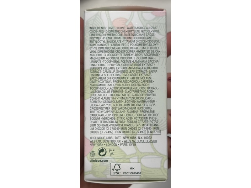 Clinique Serum Foundation, WN04 Bone VF, SPF 20, 1 fl oz/30 mL