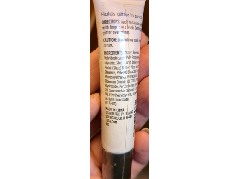 Ulta Beauty Glitter Primer, 0.35 oz/10 g