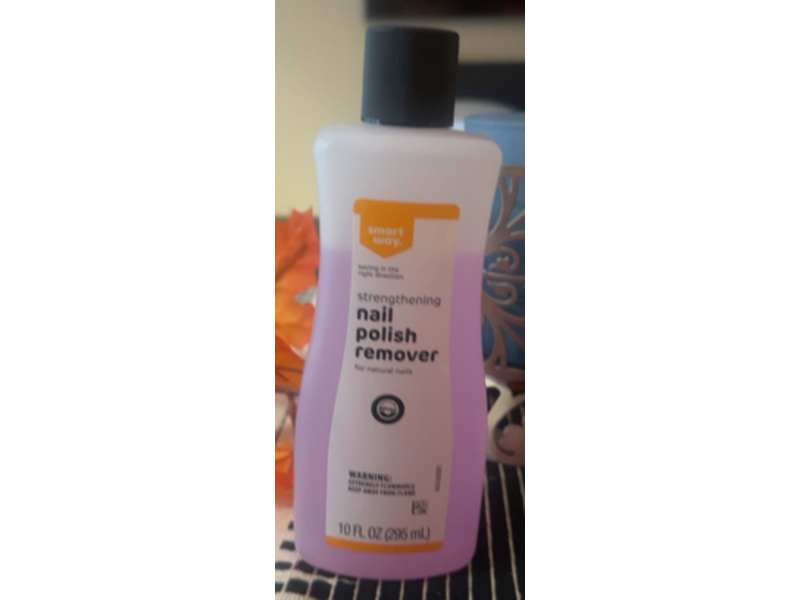 Smart Way Strengthening Nail Polish Remover, 10 fl oz/295 mL