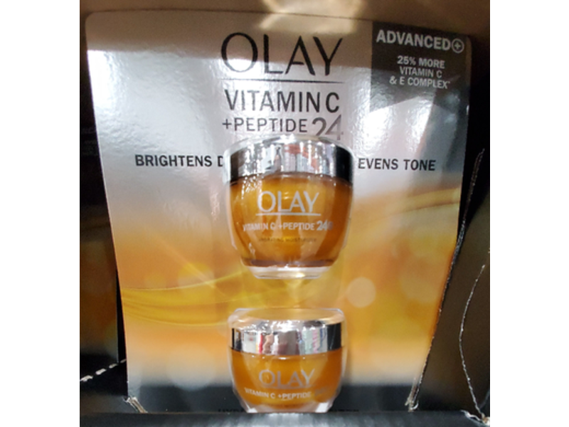 Olay Vitamin C + Peptide 24 Hydrating Moisturizer Set
