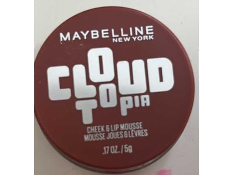 Maybelline New York Cloudtopia Lip & Cheek Mousse, 12 Toasted Sky, 0.17oz/5 g