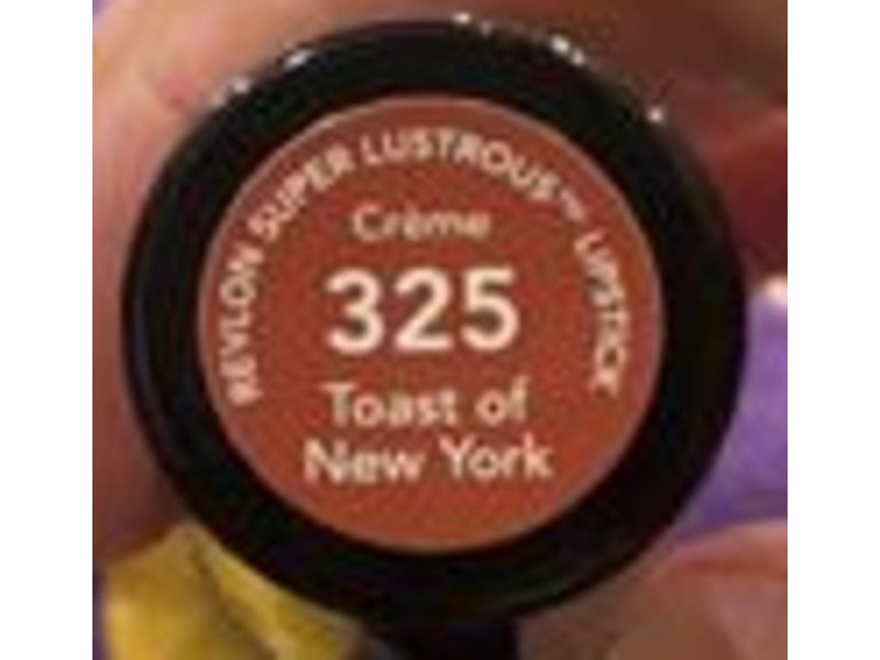 Revlon Super Lustrous Lipstick, Toast New York 325, 0.15 oz/4.2 g