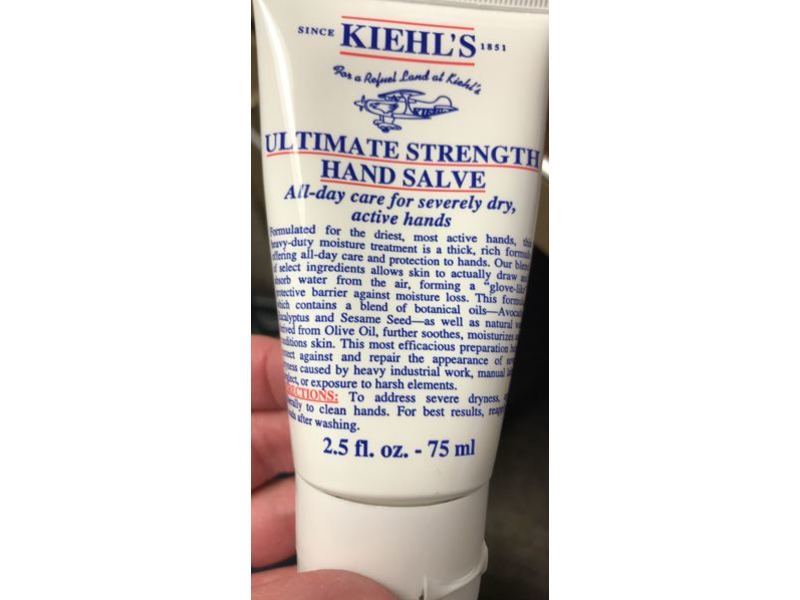 Kiehl's Since 1851 Ultimate Strength Hand Salve, 2.5 fl oz / 75 mL