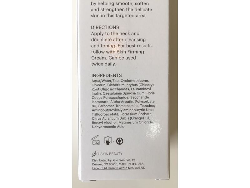 Glo Skin Beauty Neck Firming Serum, 1.7 fl oz/50 mL