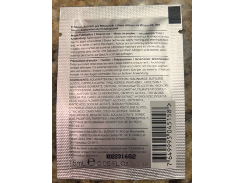 Timeline The Serum, 0.05 fl oz/1.5 mL