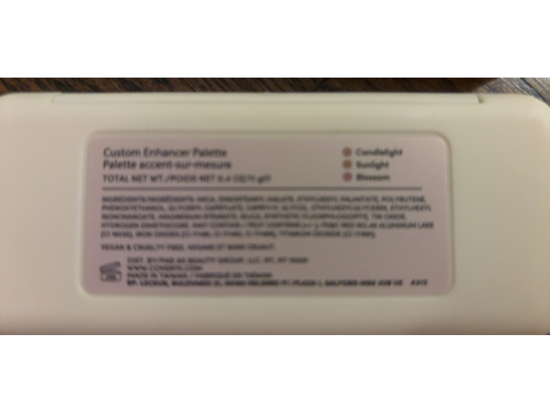 Cover FX Custom Enhancer Palette, Candlelight, Sunlight & Blossom, ,0.4 oz/11 g