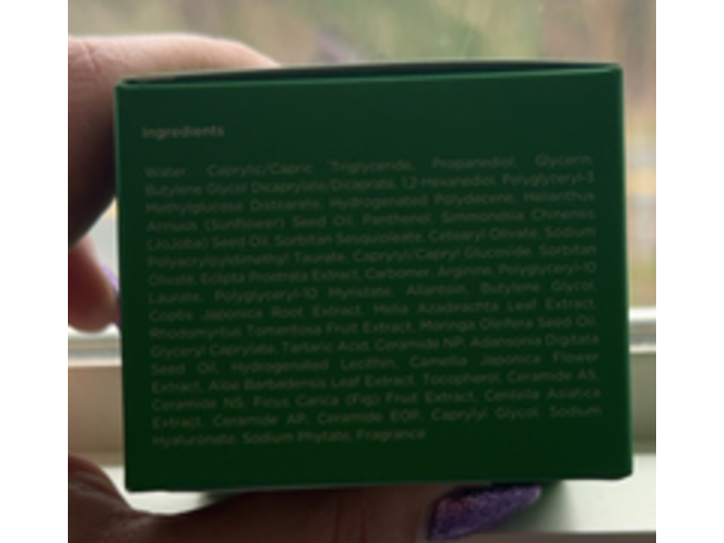 Oliviaumma Glass Skin Tanghulu Pudding Calming Cream, Fig + Aloevera & Ceramid, 1.76 fl oz