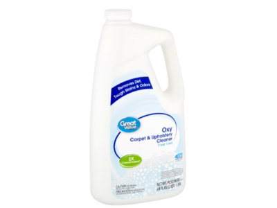 Great Value Oxy Carpet & Upholstery Cleaner, Fresh Scent, 64 fl oz/1.89 L