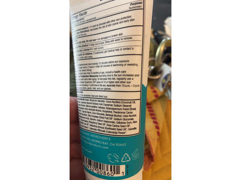 Life Is Good Mineral Sport Sunscreen, SPF 30, 3 fl oz/89 mL, Pack Of 3