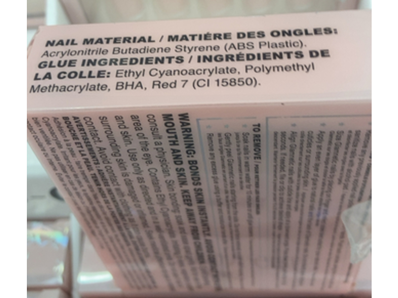 Glamnetic Press-On Nails, Sprinkles Short Almond, 0.07 fl oz/2 mL