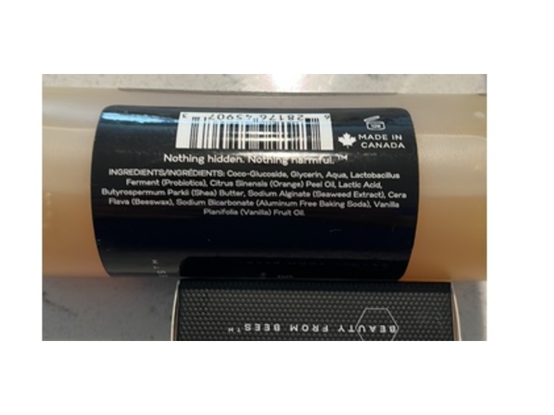 Beauty From Bees Shampoo, Orange + Vanilla, 8 fl oz/250 mL