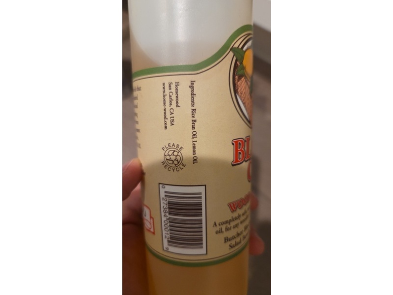 Down To Earth Block Oil, 12 oz