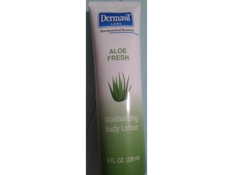 Dermasil Labs Moisturizing Body Lotion, Aloe Fresh, 8 fl oz/236 mL, Pack Of 6