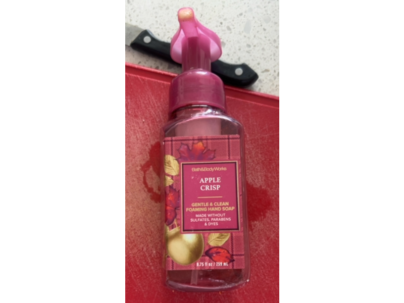 Bath&Body Works Gentle & Clean Foaming Hand Soap, Apple Crisp, 8.75 fl oz/259 mL