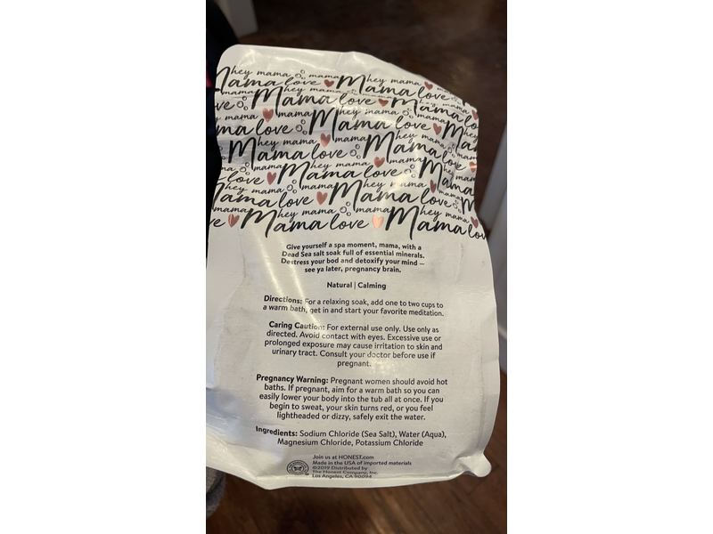 The Honest Company Honest Mama Me Moment Soaking Salts, 2 lbs