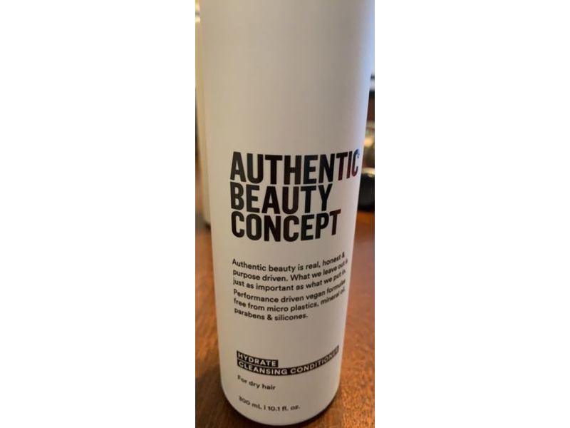 Authentic Beauty Concept Hydrate Cleansing Conditioner, Silicone free, 10.1 fl oz/300 mL