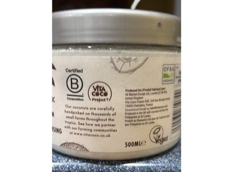 Vita Coco Coconut Oil, 500 mL