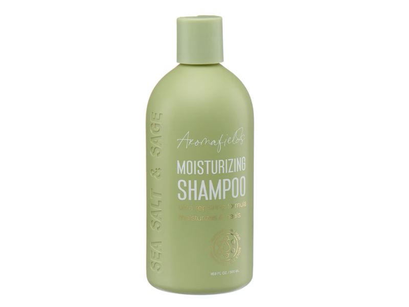 Aromafields Moisturizing Shampoo, Sea Salt & Sage, 16.9 fl oz/500 mL