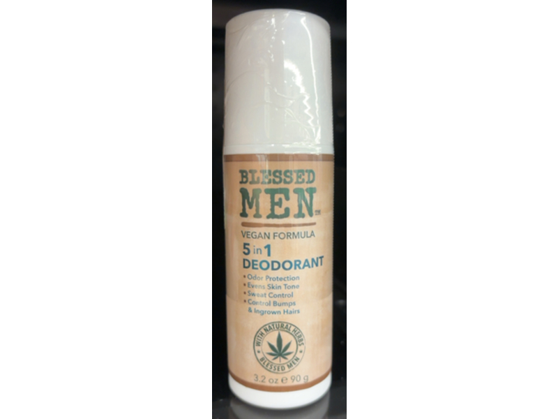 Blessed Men 5 In 1 Deodorant, 3.2 oz/90 g
