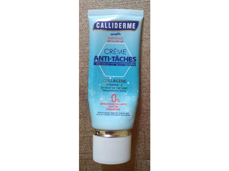 Calliderm Soin Visage Creme Anti-Taches Collagene Vitamine-E, 100 mL