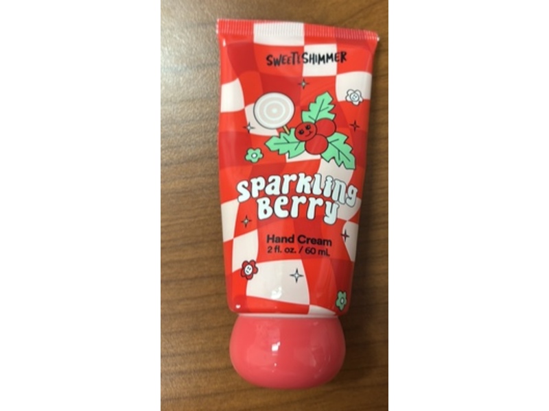 Sweet Shimmer Hand Cream, Sparkling Berry, 2 fl oz/60 mL