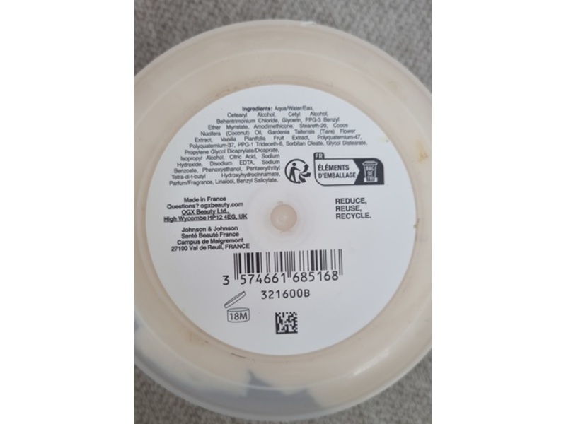 Ogx Extra Strength Damage Remedy + Coconut Miracle Oil Hair Mask, 10.1 fl oz/300 mL