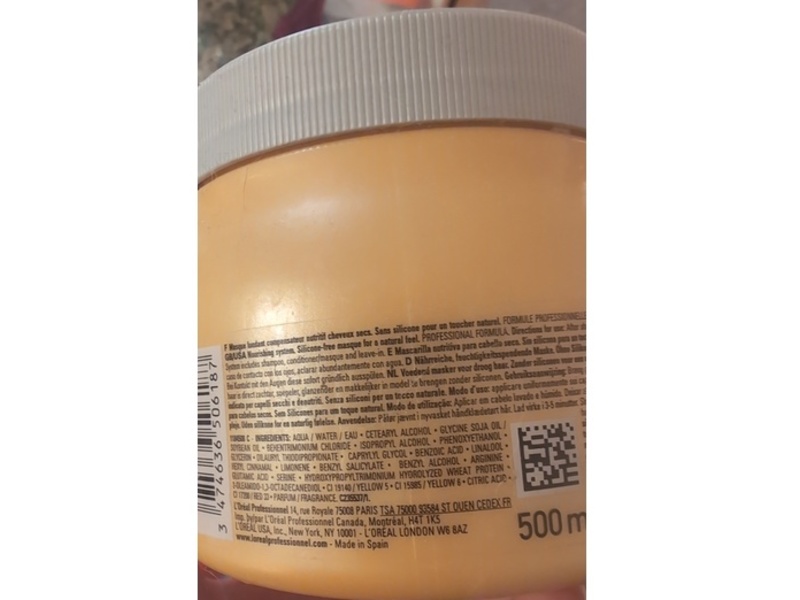 Loreal Serie Expert Glycerol Nutrifier Mask, 16.9 fl oz/500 mL