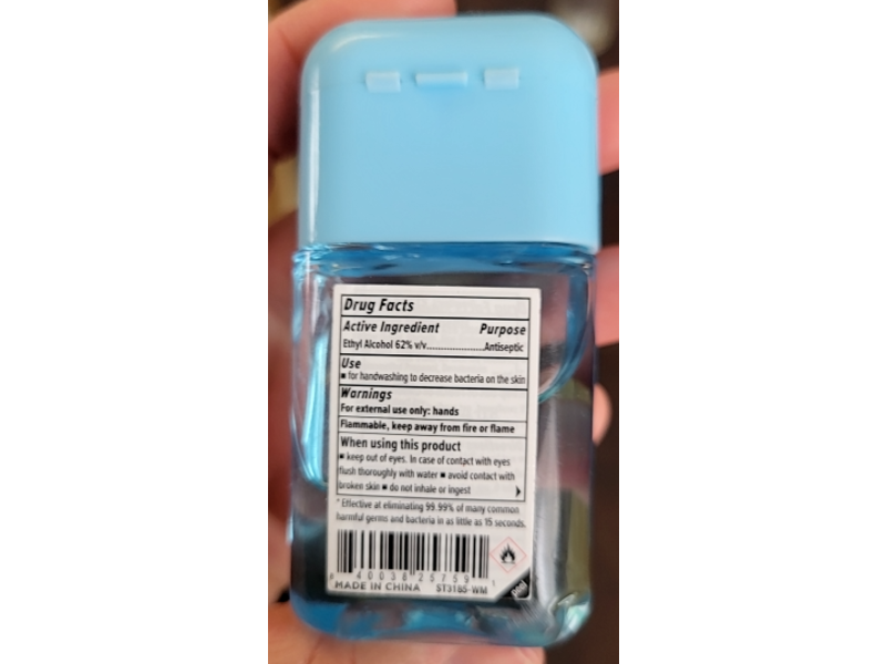 Scent Theory Hand Sanitizer, Chamomile Waves, 1 fl oz/29 mL