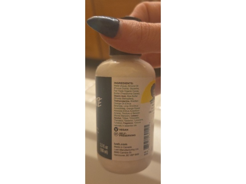 Lush Body Lotion, Celebrate, 3.3 fl oz/100 mL