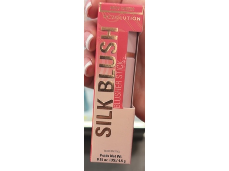 Revolution Silk Blush Stick, Rosy Cheeks, 0.15 oz/4.5 g