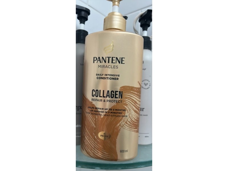 Pantene Miracle Daily Intensive Conditioner, Collagen, 600 mL