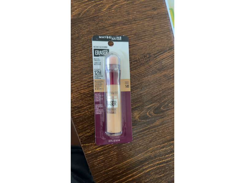 Maybelline Instant Age Rewind Eraser Multi-Use Concealer, 142 Golden, 0.2 fl oz/6 mL