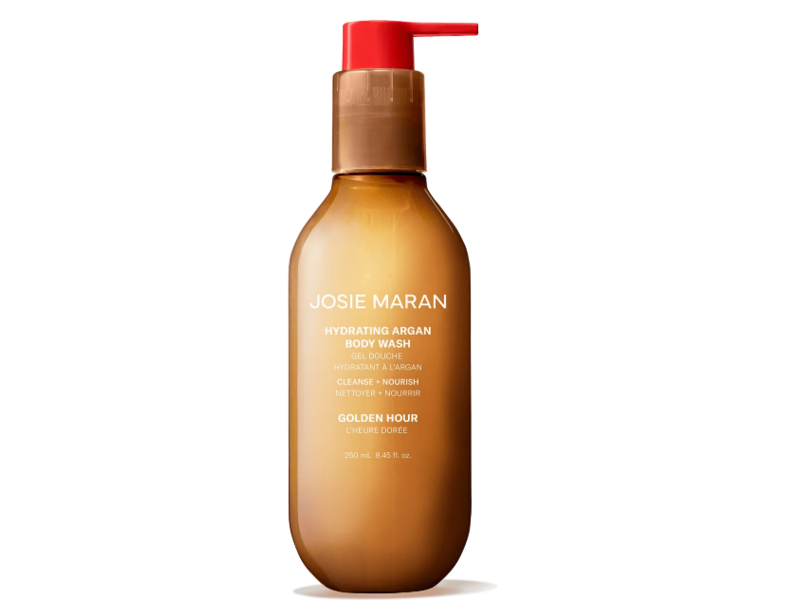 Josie Maran Hydrating Body Wash, Argan, Golden Hour, 8.45 fl oz/250 mL