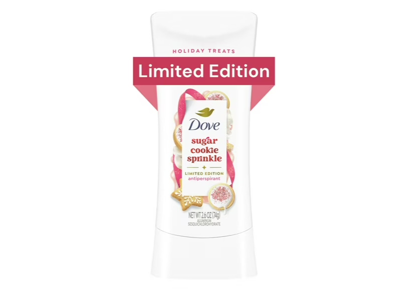 Dove Antiperspirant, Sugar Cookie Sprinkle, 2.6 oz/74 g