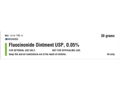 Fluocinonide Ointment 0.05%, 30 g, Xiromed (Rx)