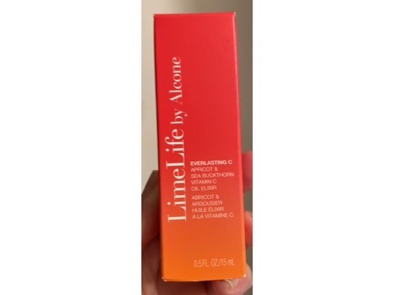 Lime Life By Alcone Everlasting C Vitamin C Oil Elixir, Apricot & Sea Buckthorn, 0.5 fl oz/15 mL
