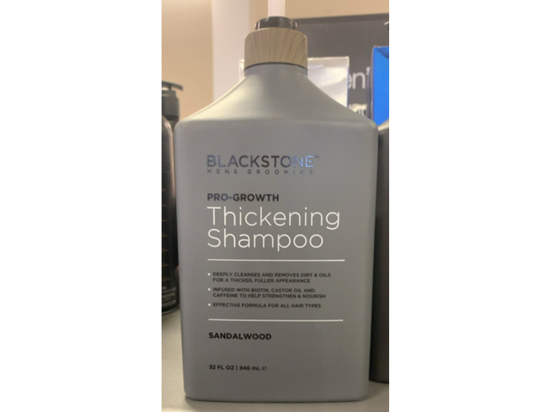 Blackstone Pro-Growth Thickening Shampoo, Sandalwood, 32 fl oz/946 mL